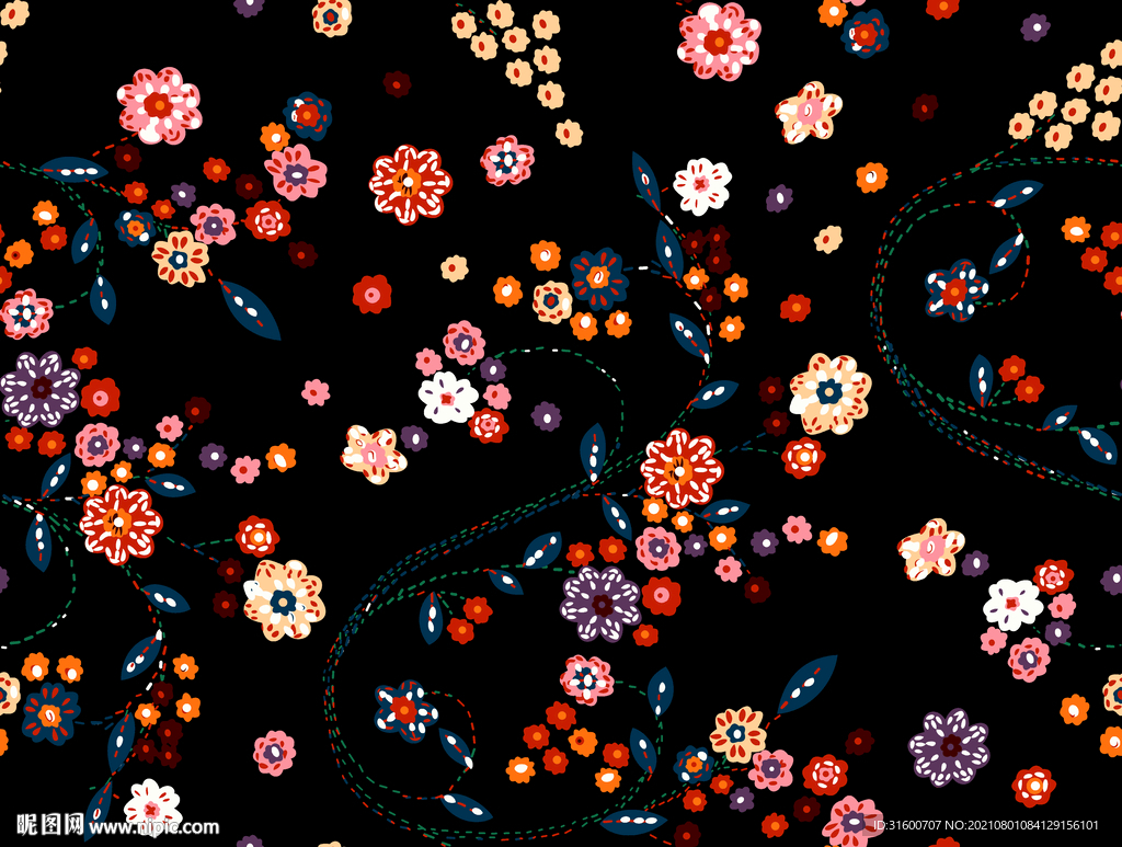 经典小碎花