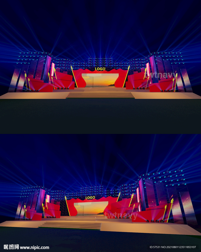 舞台效果图