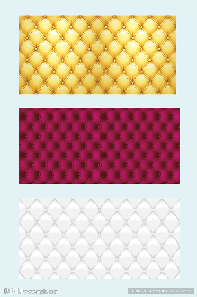 AI矢量沙发皮纹