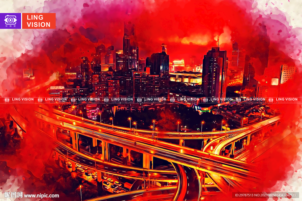 城市夜景
