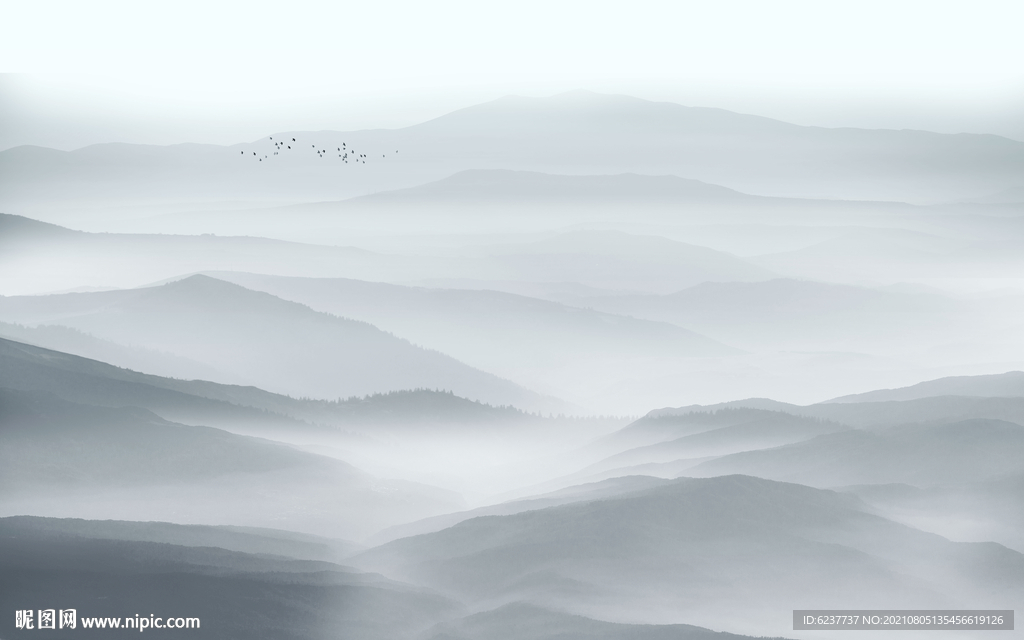 水墨画