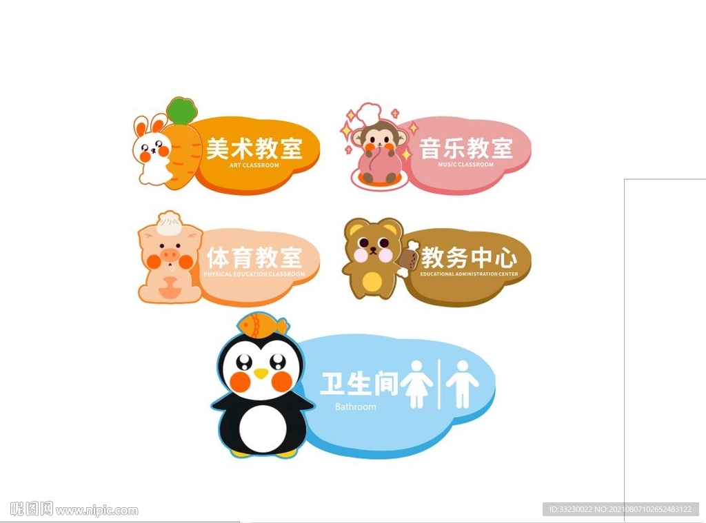 幼儿园门牌