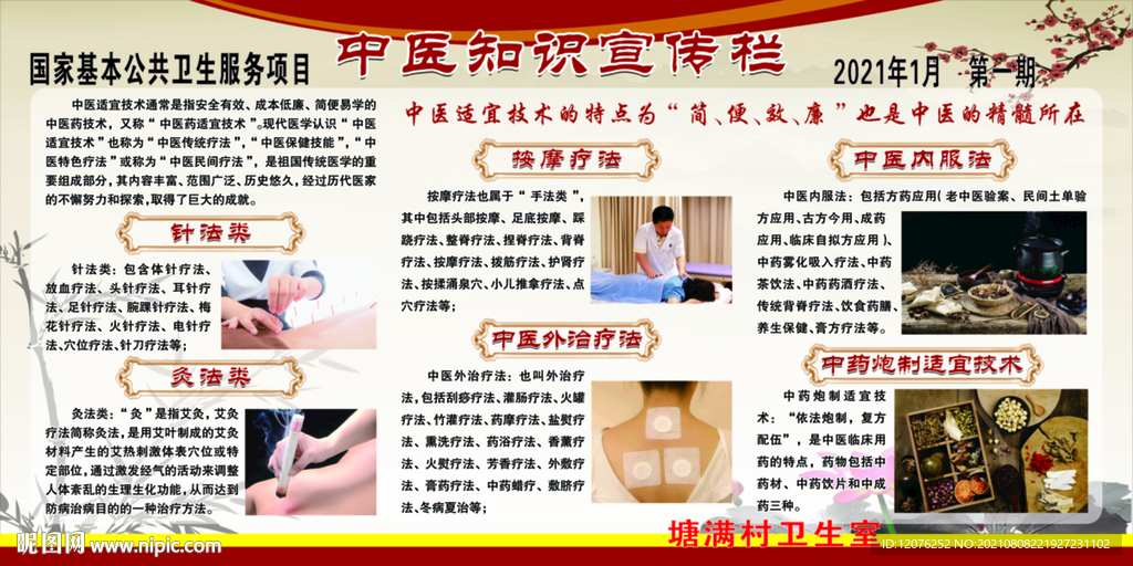 中医知识宣传