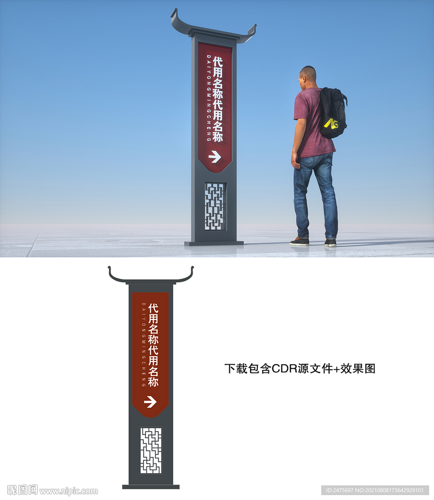 导视牌