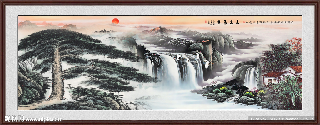 国画风景 