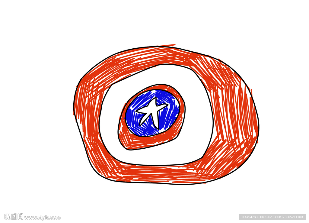 儿童画 矢量图