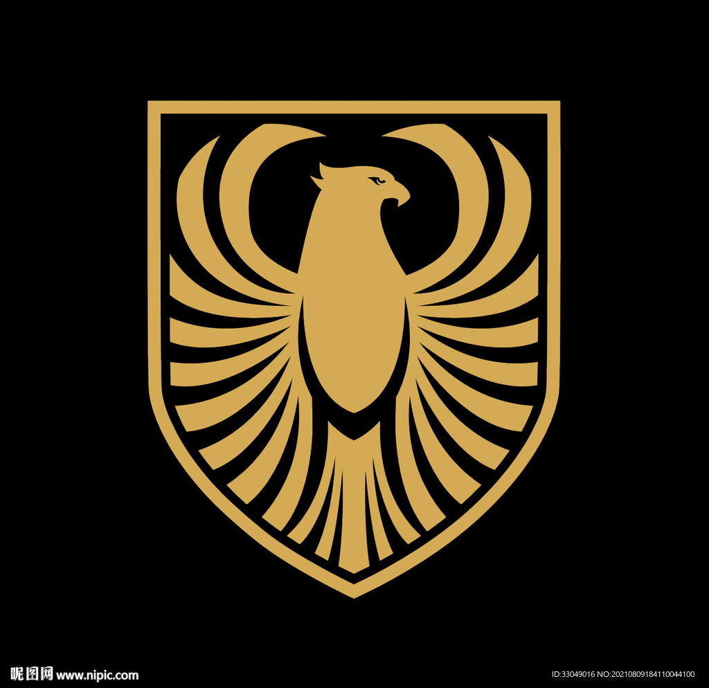 金色飞鹰盾