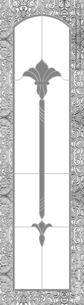 高清分层平开门写真图