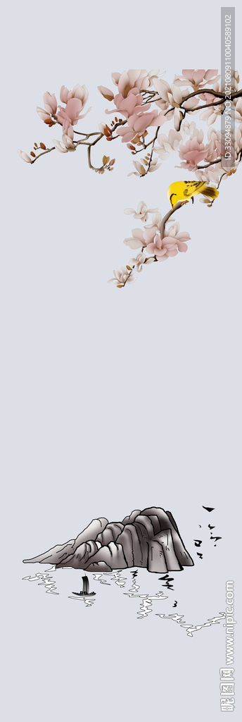 高清分层彩白彩平开门写真