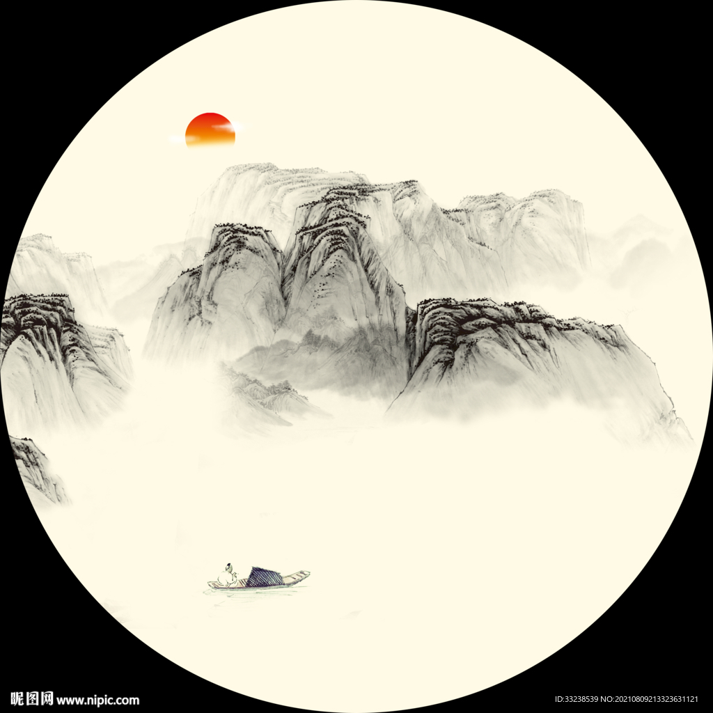 水墨山水 