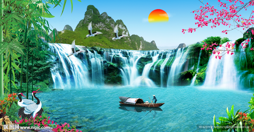 山水风景
