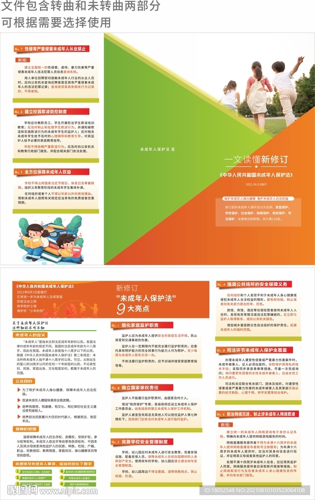 最新修订未成年人保护宣传资料