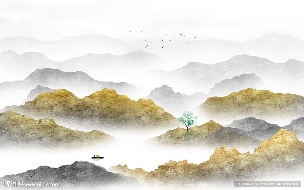 山水画