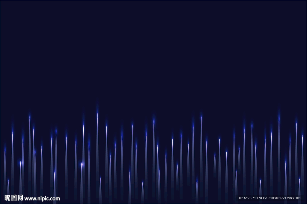 蓝色声波均衡器背景