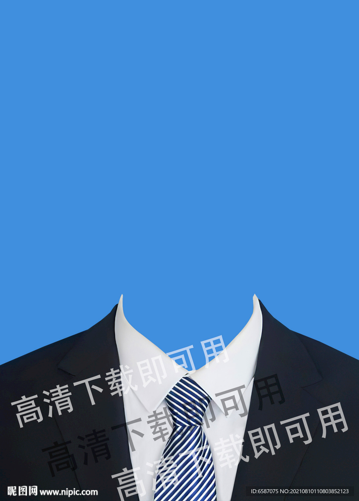 男士证件照西装图片