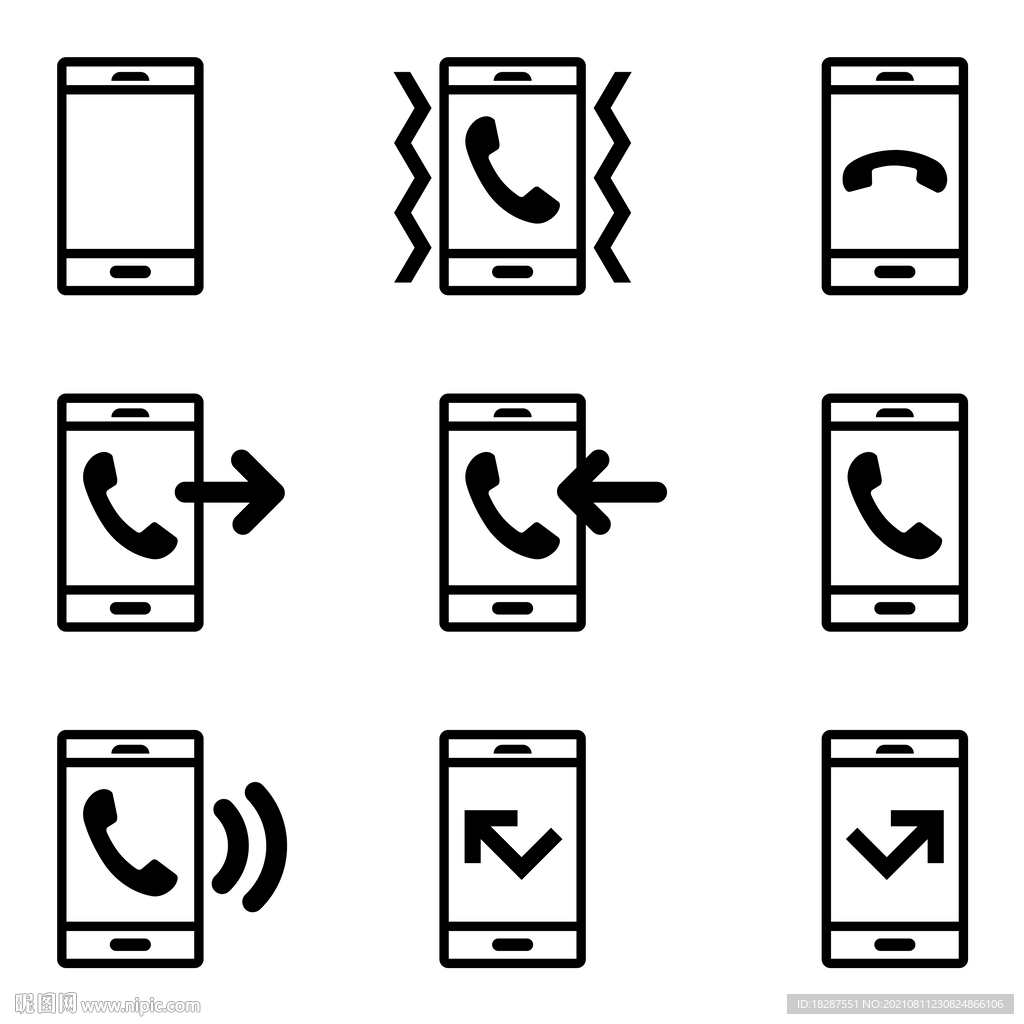 手机icon和数码产品设计图