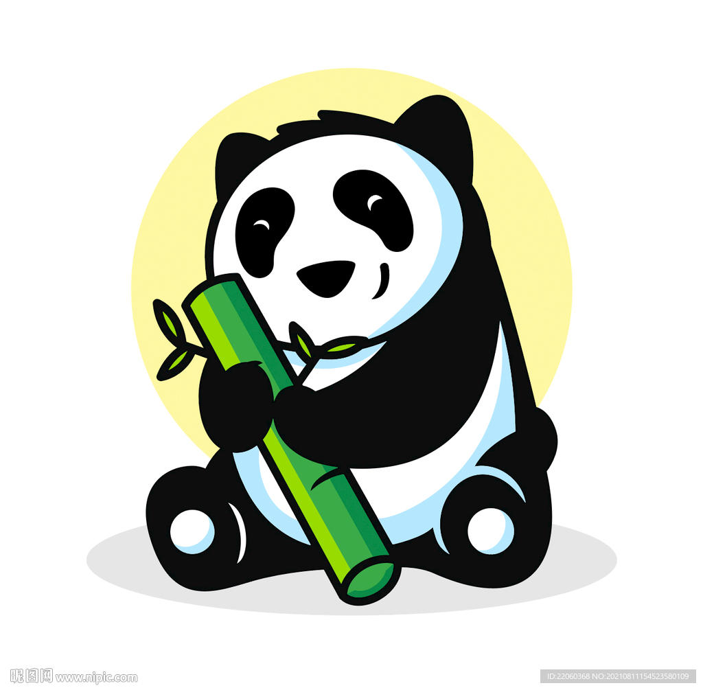 熊猫吃竹