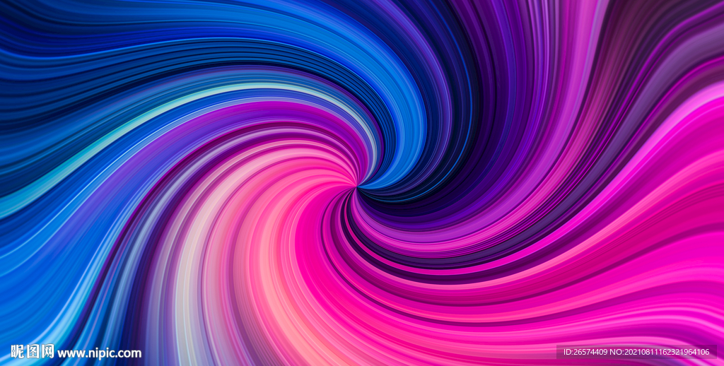 蓝粉色扭曲背景
