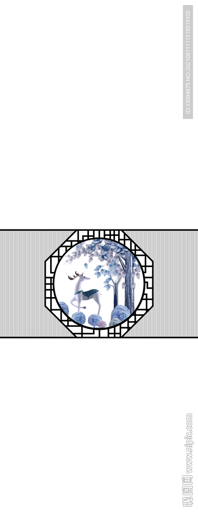 高清分层彩白彩平开门写真图