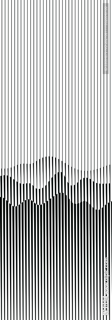 高清分层彩白彩山水平开门写真图