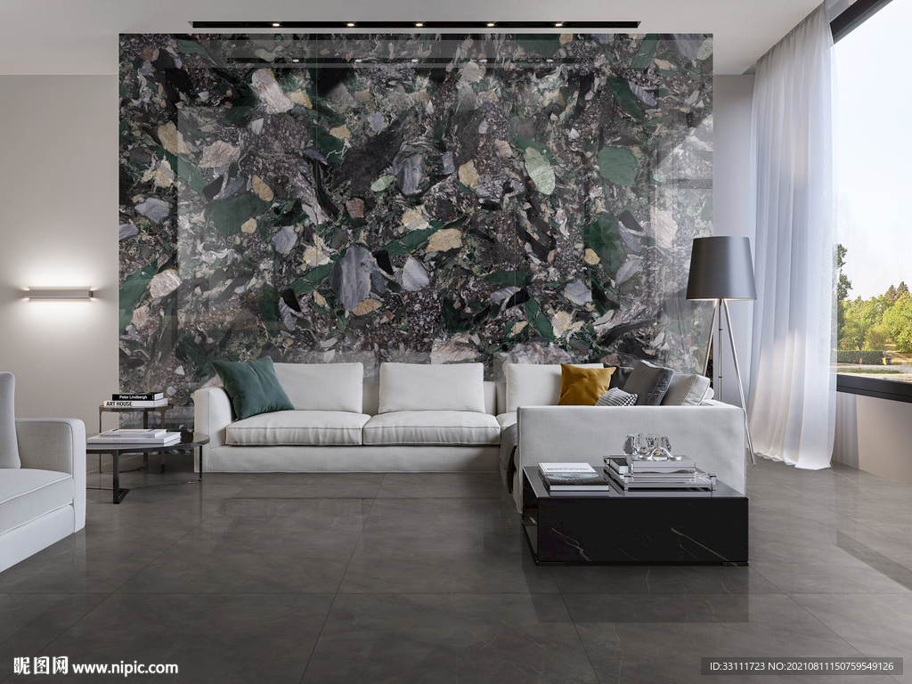 客厅背景墙效果图