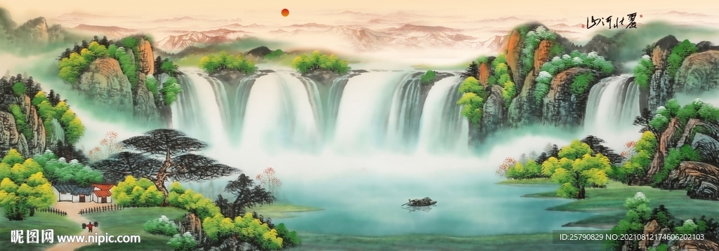 山水画
