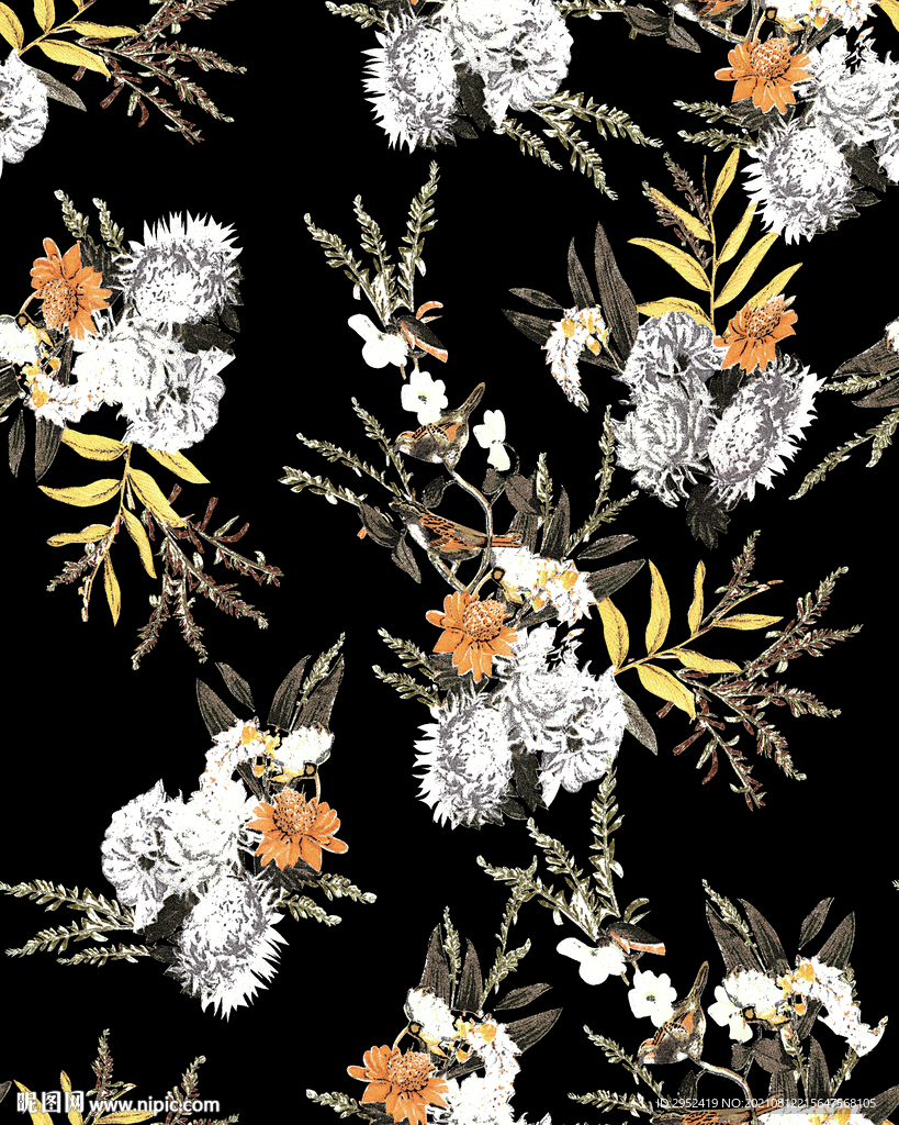 碎花 数码印花 打底衫类 仿牌