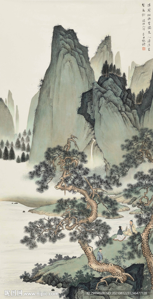 古典山水水墨装饰画