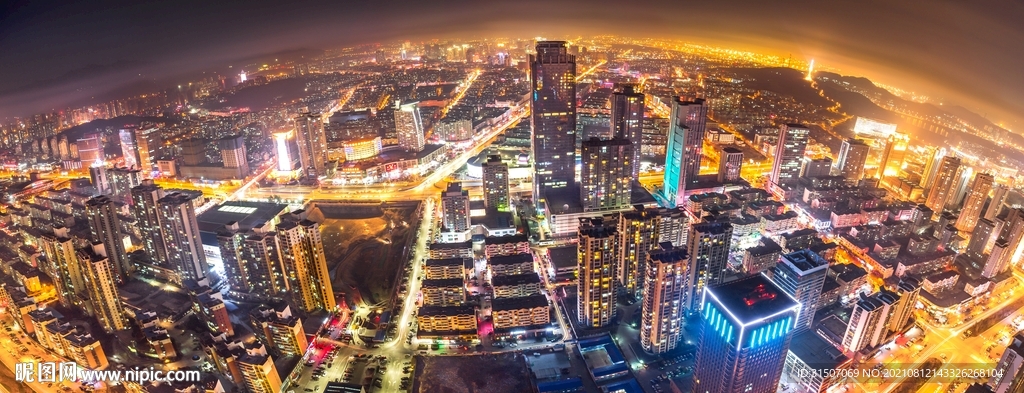 西海岸新区夜景