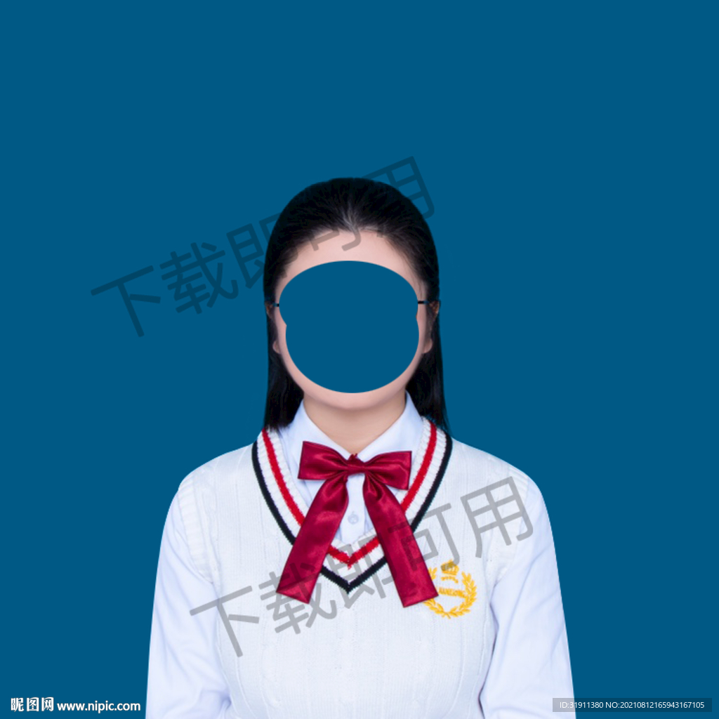 女生jk素材模板