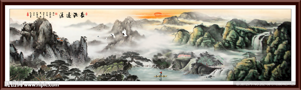 国画山水