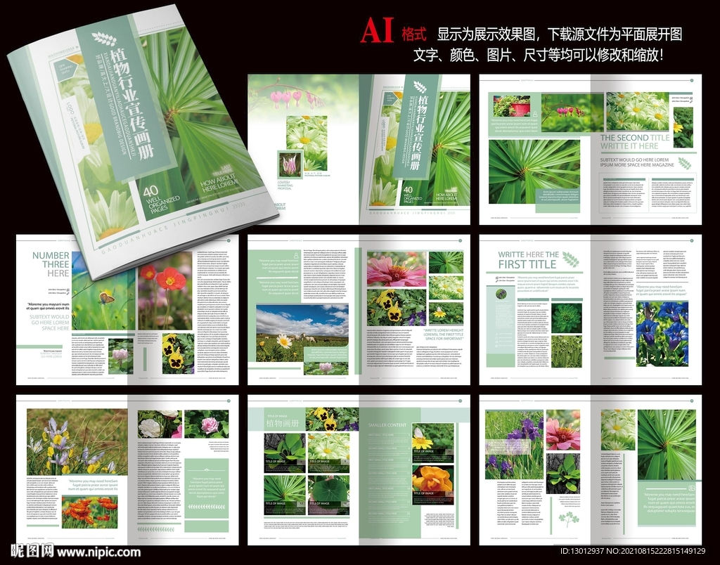 植物画册