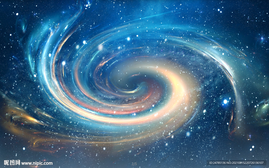 旋涡星空图