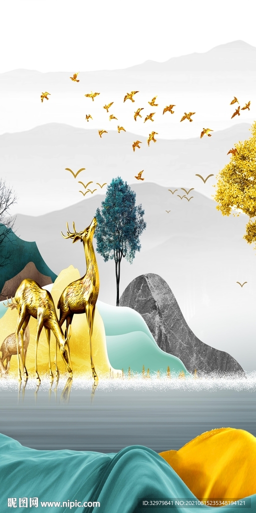 高清玄关新画 TIF分层