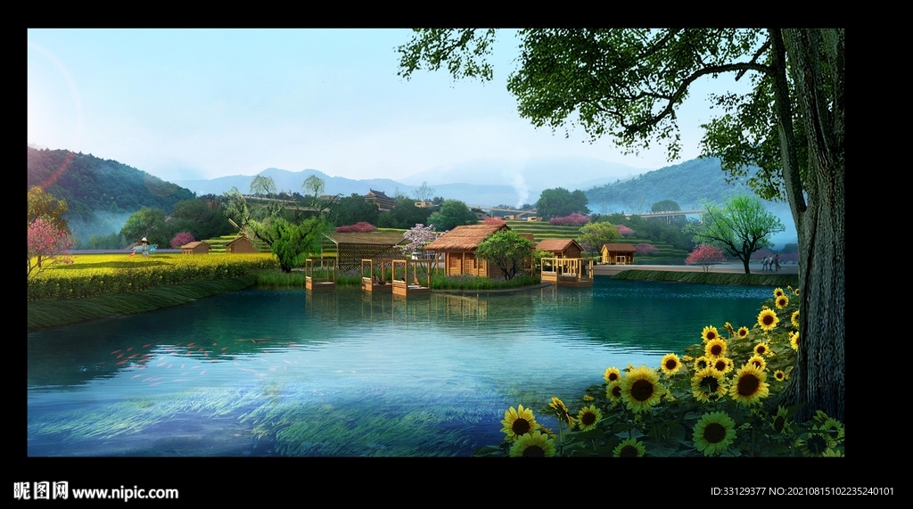 山区图