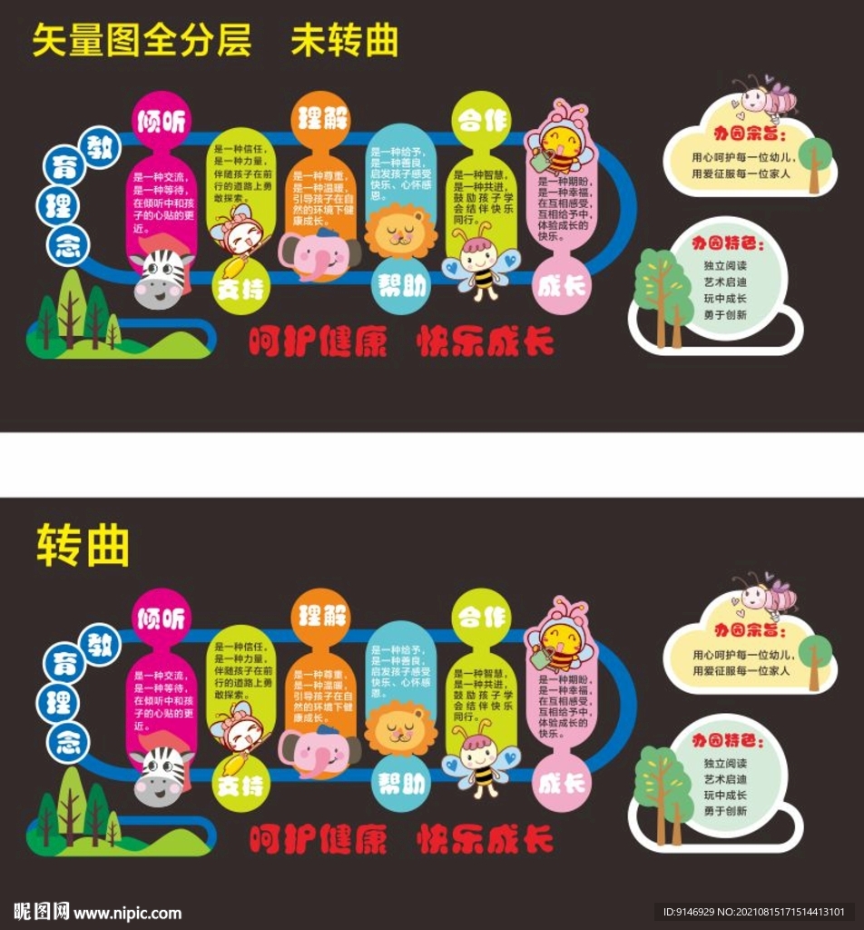 幼儿园文化墙