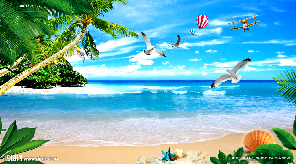 夏日海滩