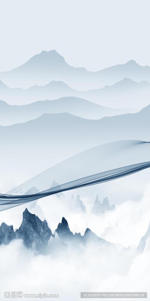 别墅 新玄关山水 tif分层图
