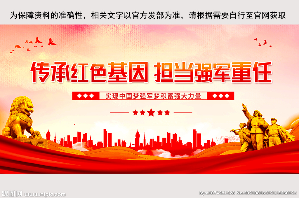  红色基因展板