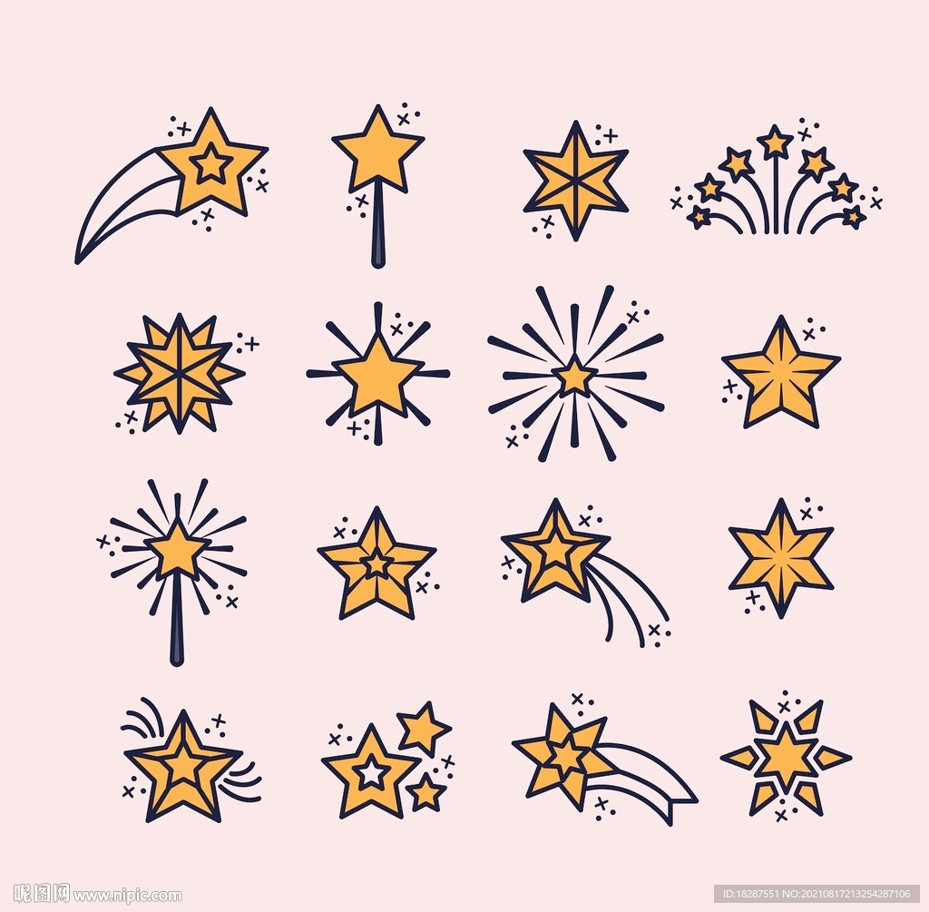 星星爆炸动画图标