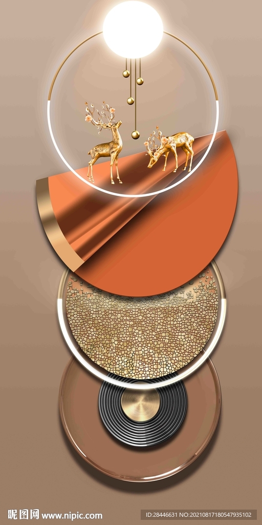 玄关装饰画背景墙