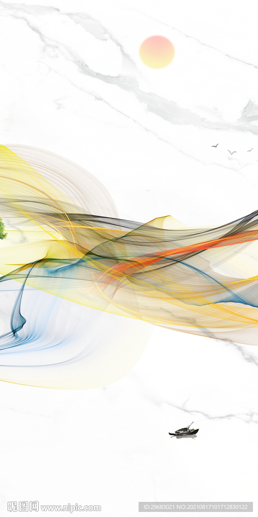 最新爵士白画 TIF分层图