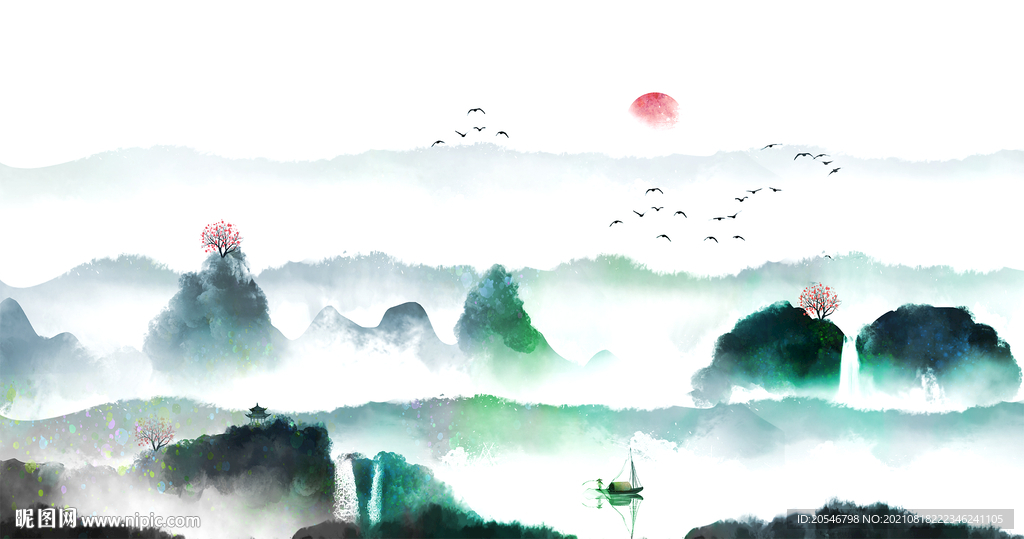 山水画
