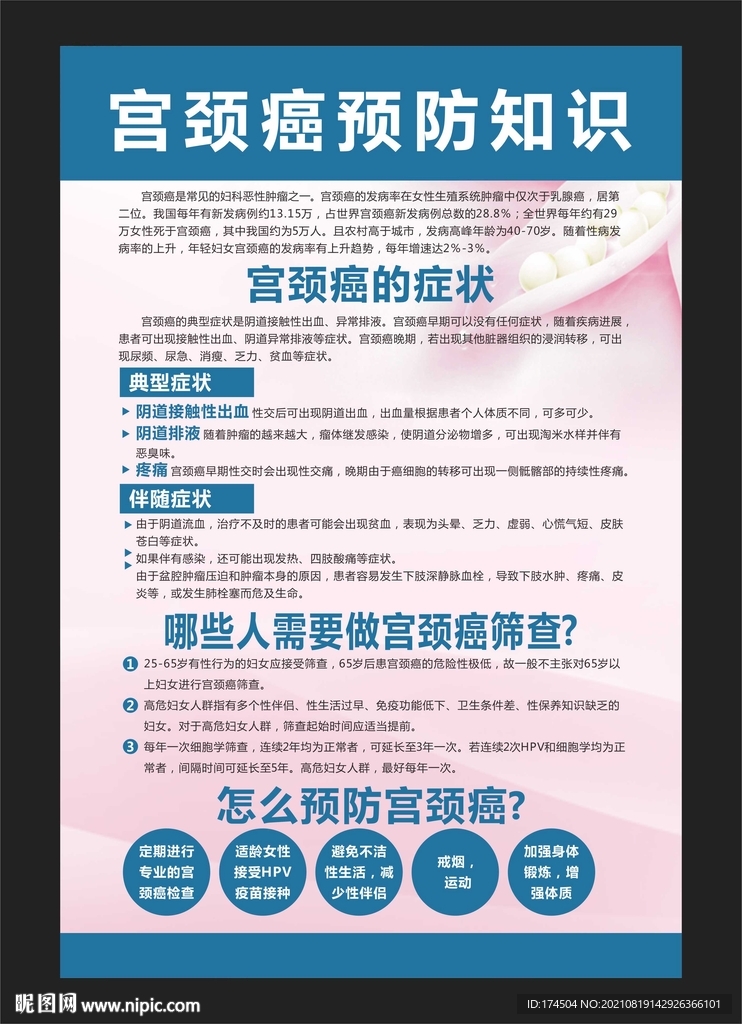 宫颈癌预防知识