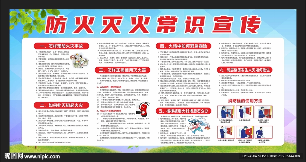 防火灭火常识