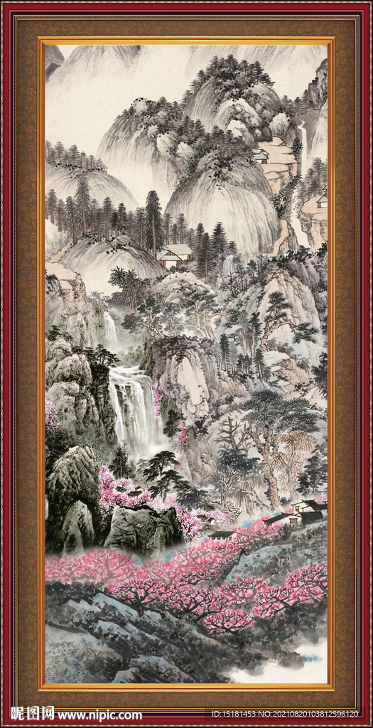 国画山水 