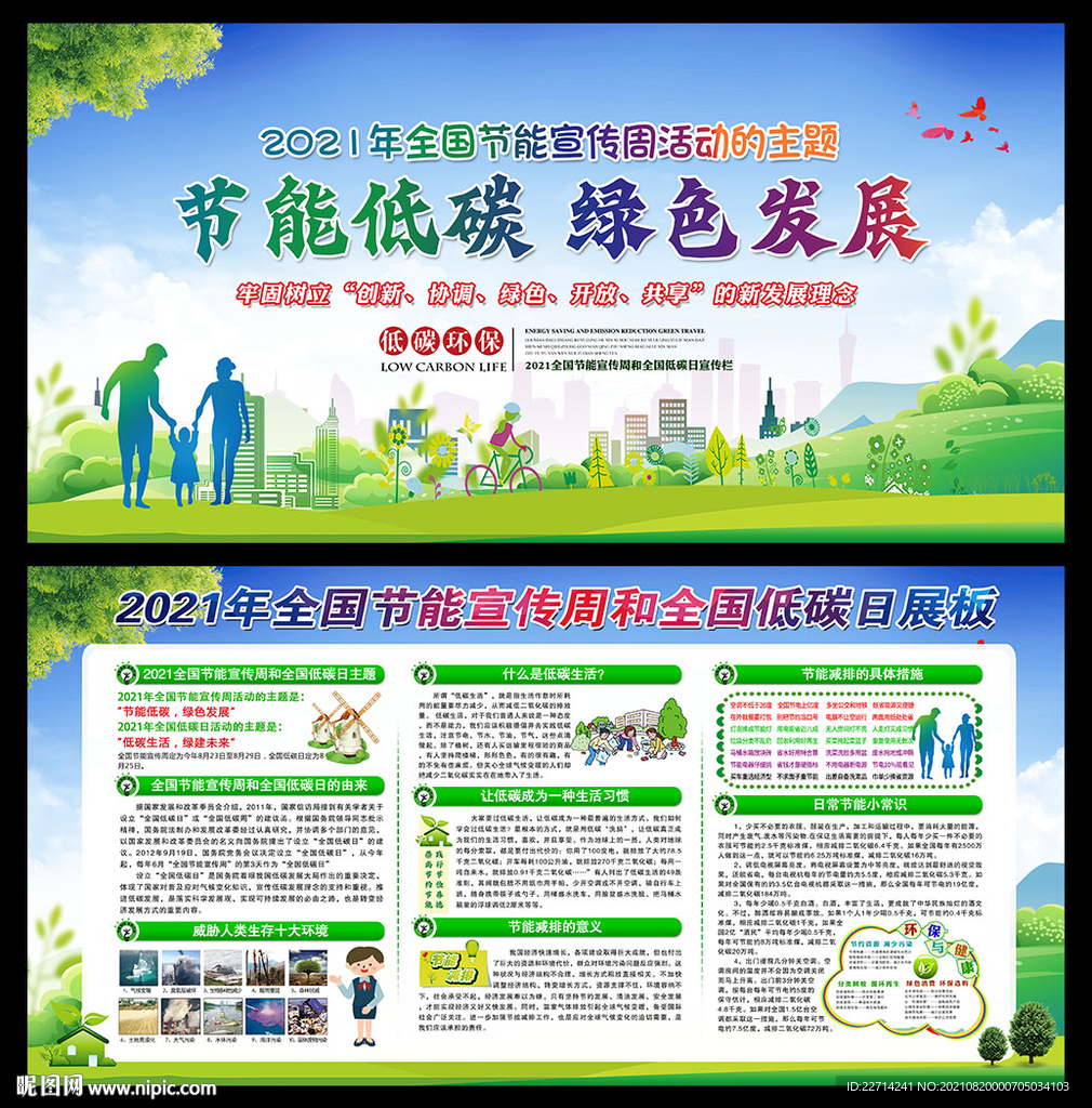 2021全国节能宣传周展板