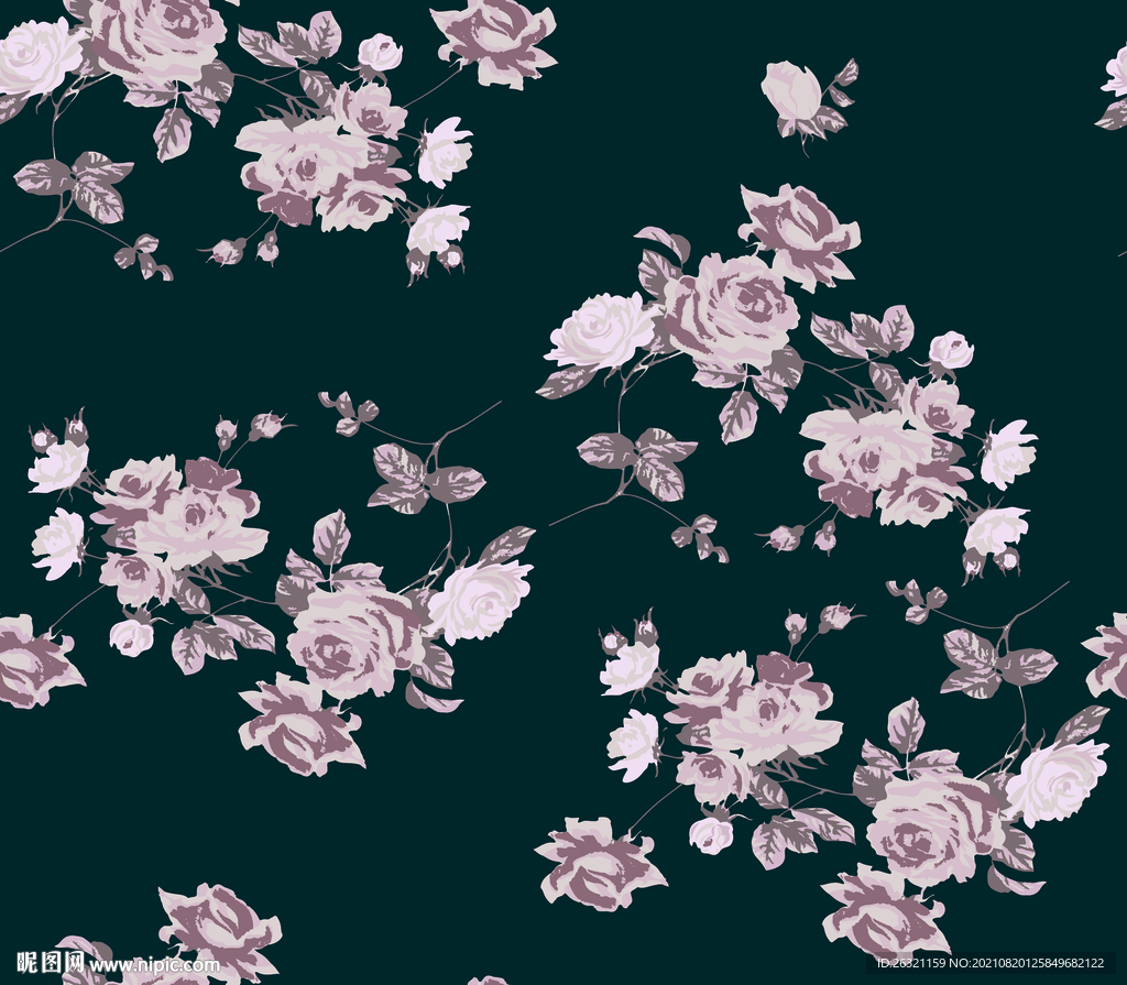 花 方巾