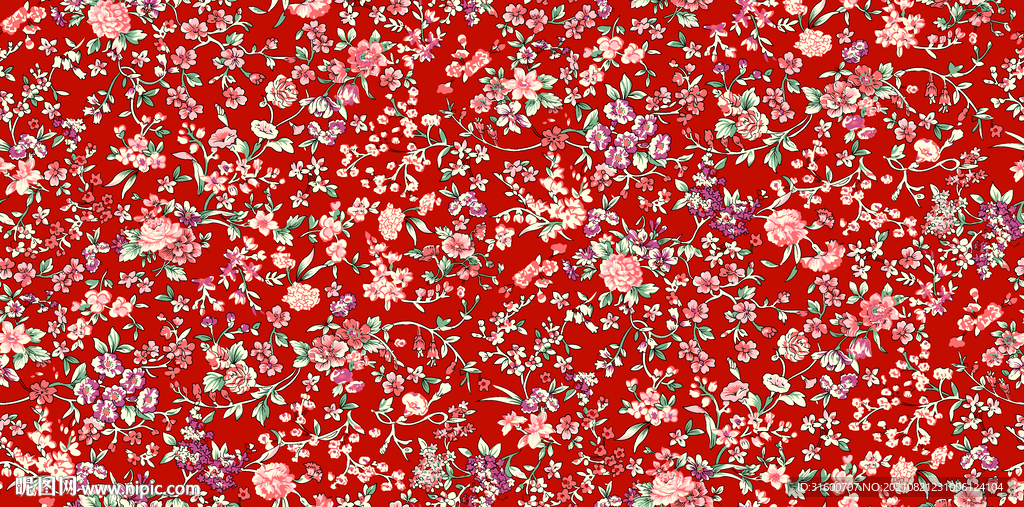 经典传统小碎花