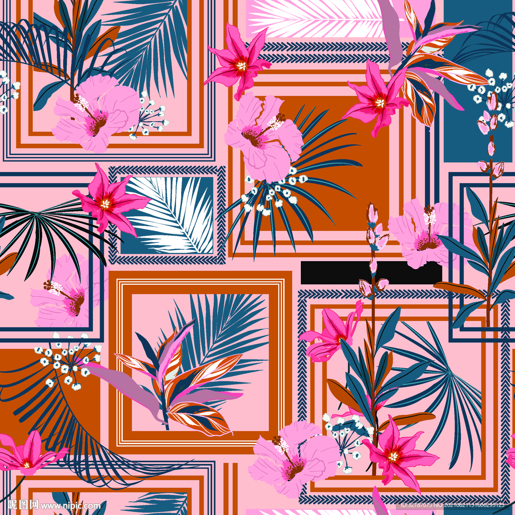手绘花